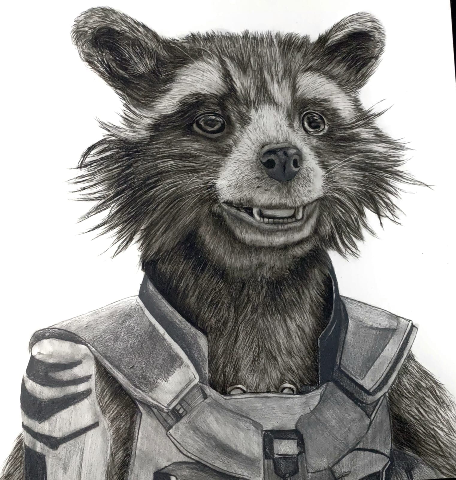 Charcoal Drawing - 1