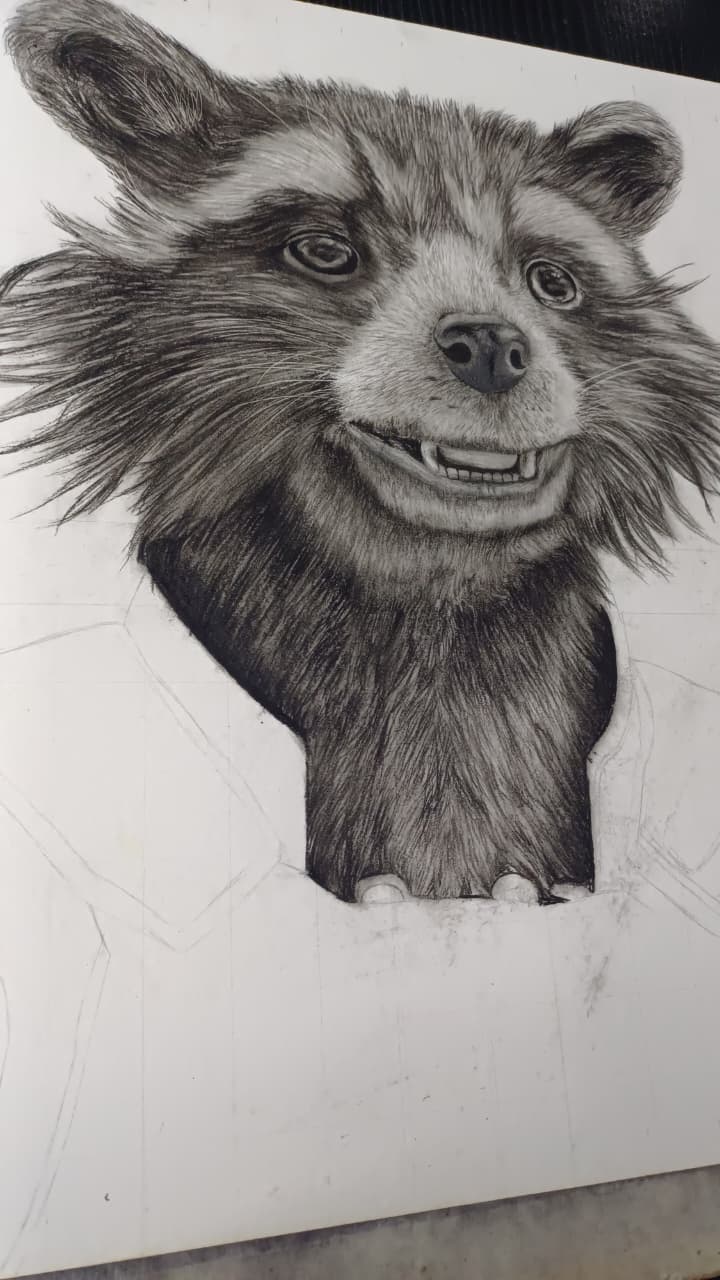 Charcoal Drawing - 2