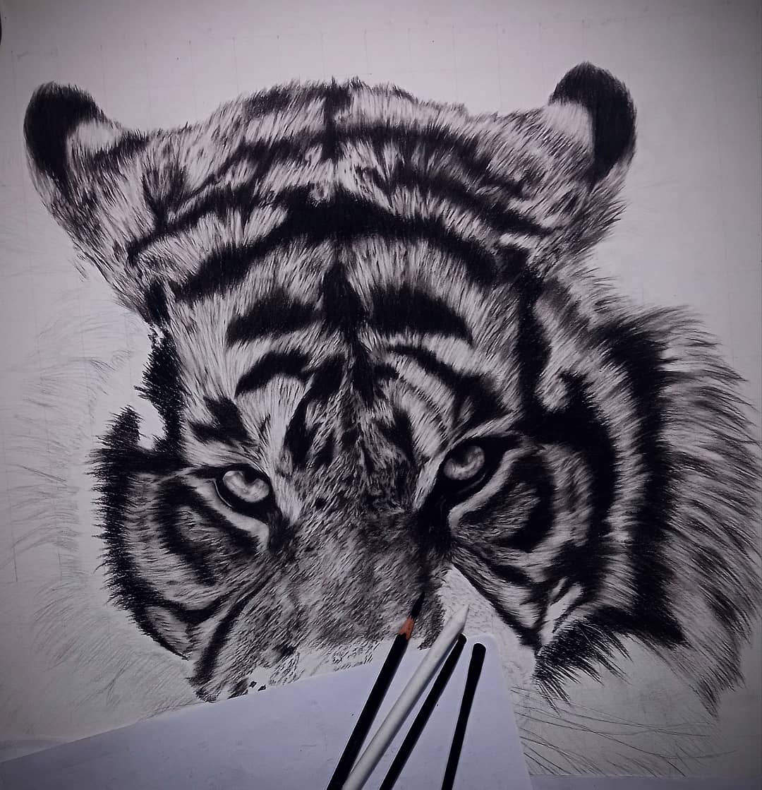 Charcoal Portrait - 1